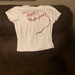 True Religion Lipstick Graphic Tee